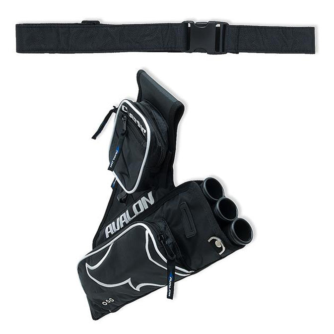 Photo of Avalon Classic Target quivers in black.