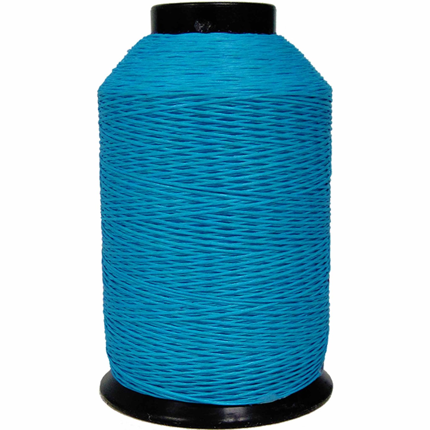 Electric blue colour sample for roll of BCY 652 string material.