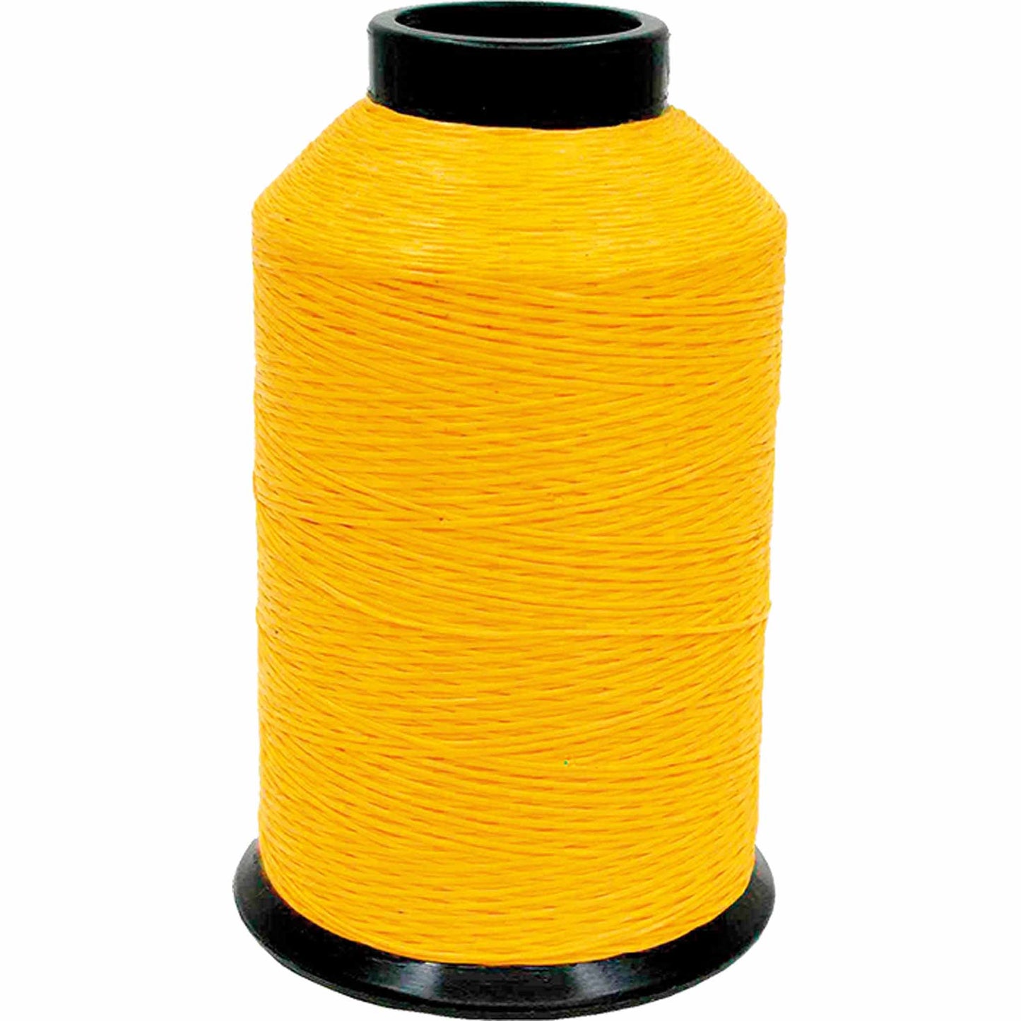 Yellow colour sample for roll of BCY 652 string material.