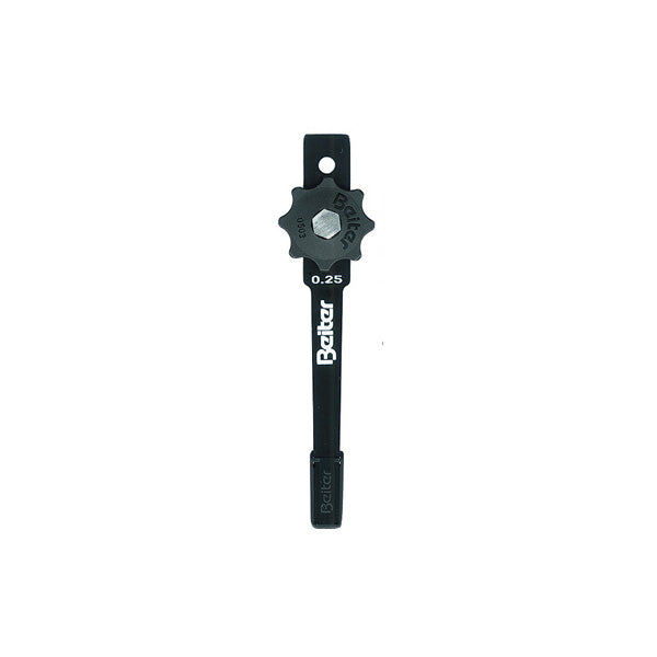 Photo of the Beiter standard clicker in black on a white background.