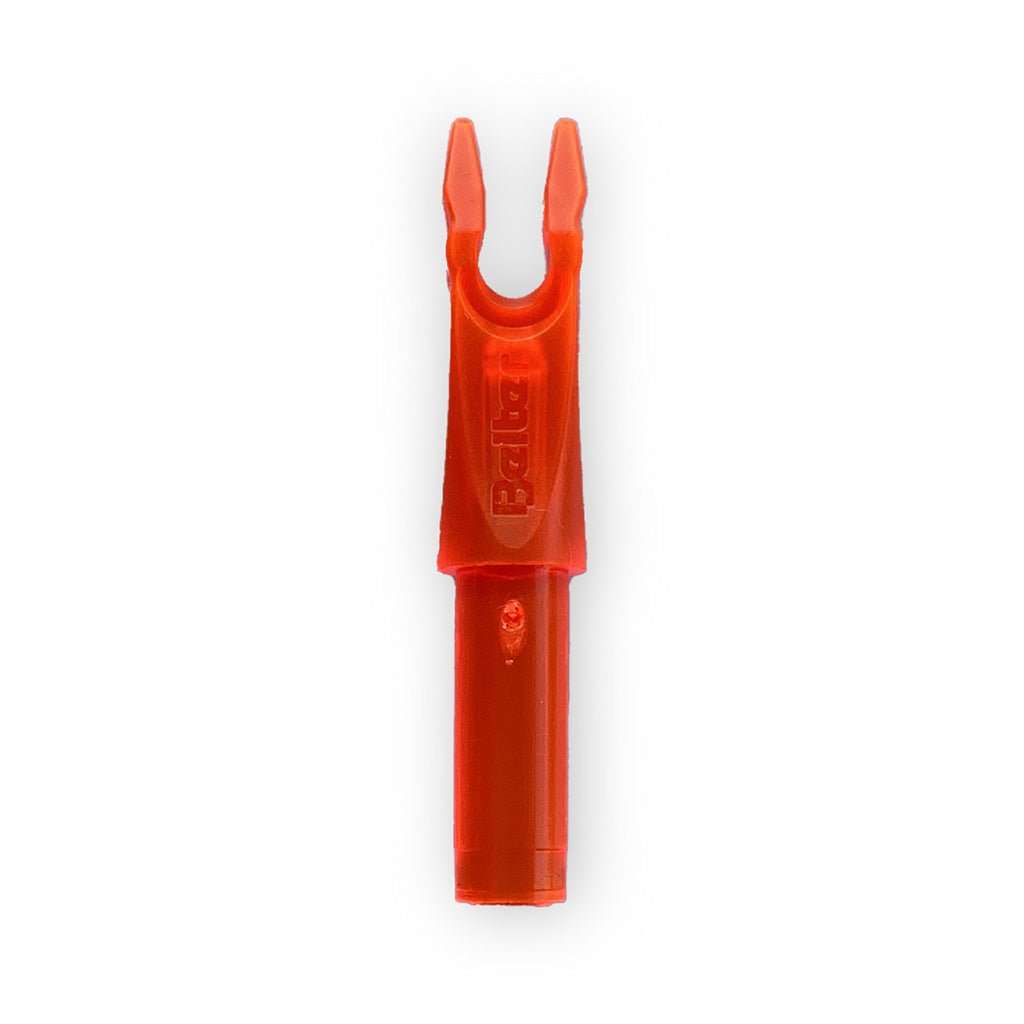 Photo of racing red Beiter Insert Nock.