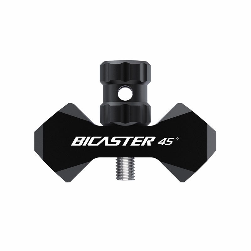 Photo of Bicaster Dual Angle V-Bar to hold stabiliser for recurve archery.