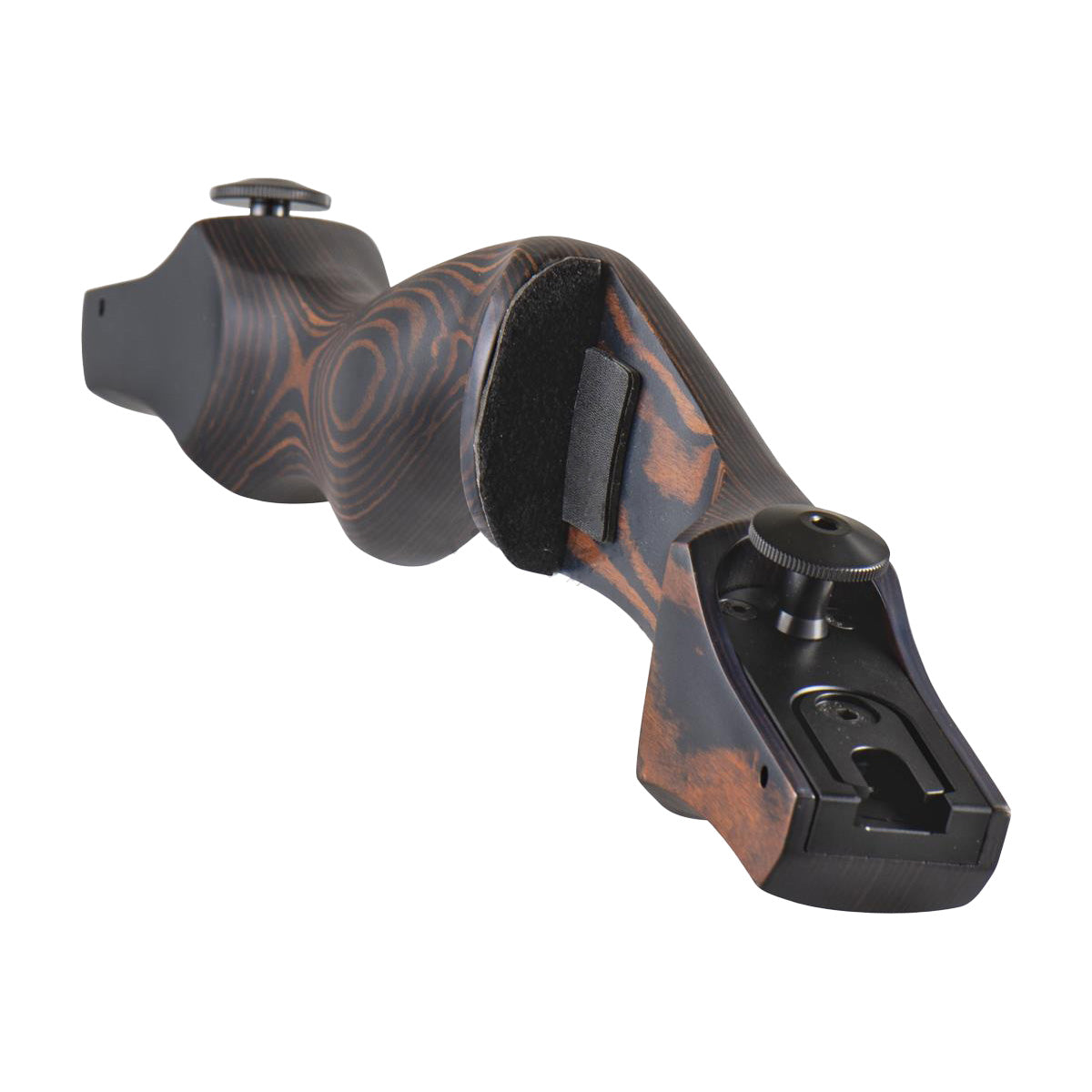 Photo of Oak Ridge Wooden ILF Riser with a close up on the limb pocket.