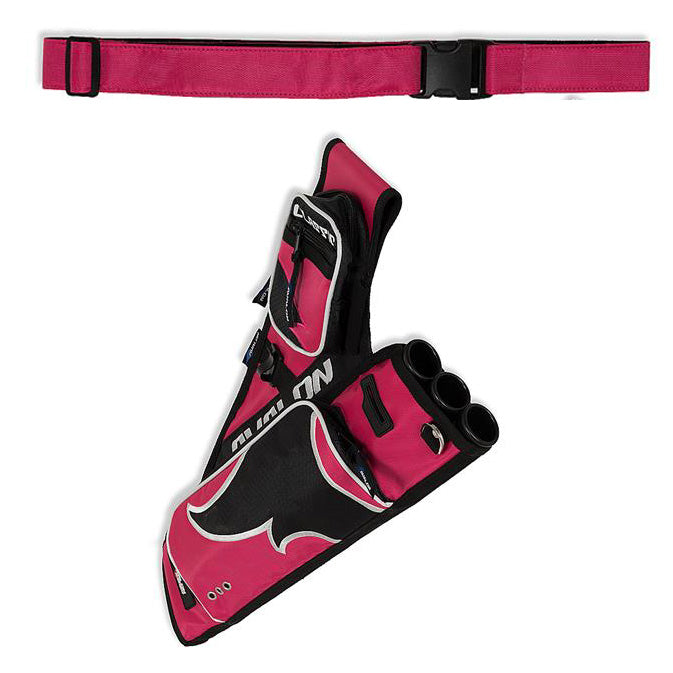 Photo of Avalon Classic Target quivers in pink.
