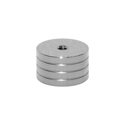 Photo of the quadruple, 4oz, 112gram Avalon disc weight on a white background.