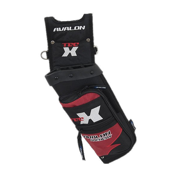 Photo of Avalon TecX Field Quiver in red.