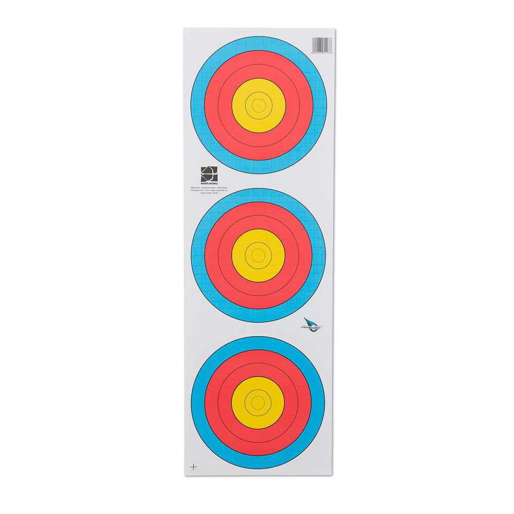 Photo of Avalon 3-spot 20cm standard centre target face.