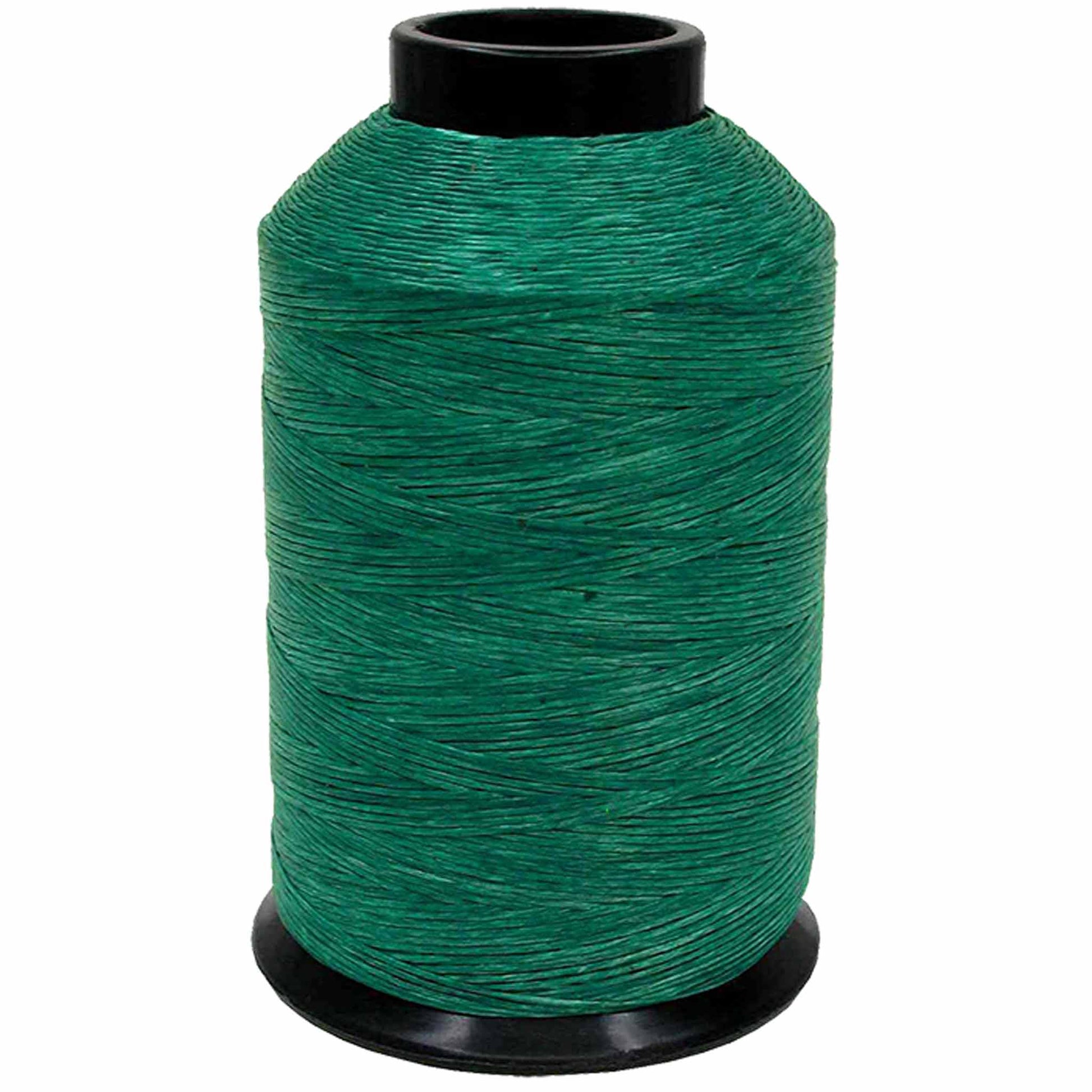 Teal colour sample for roll of BCY 652 string material.