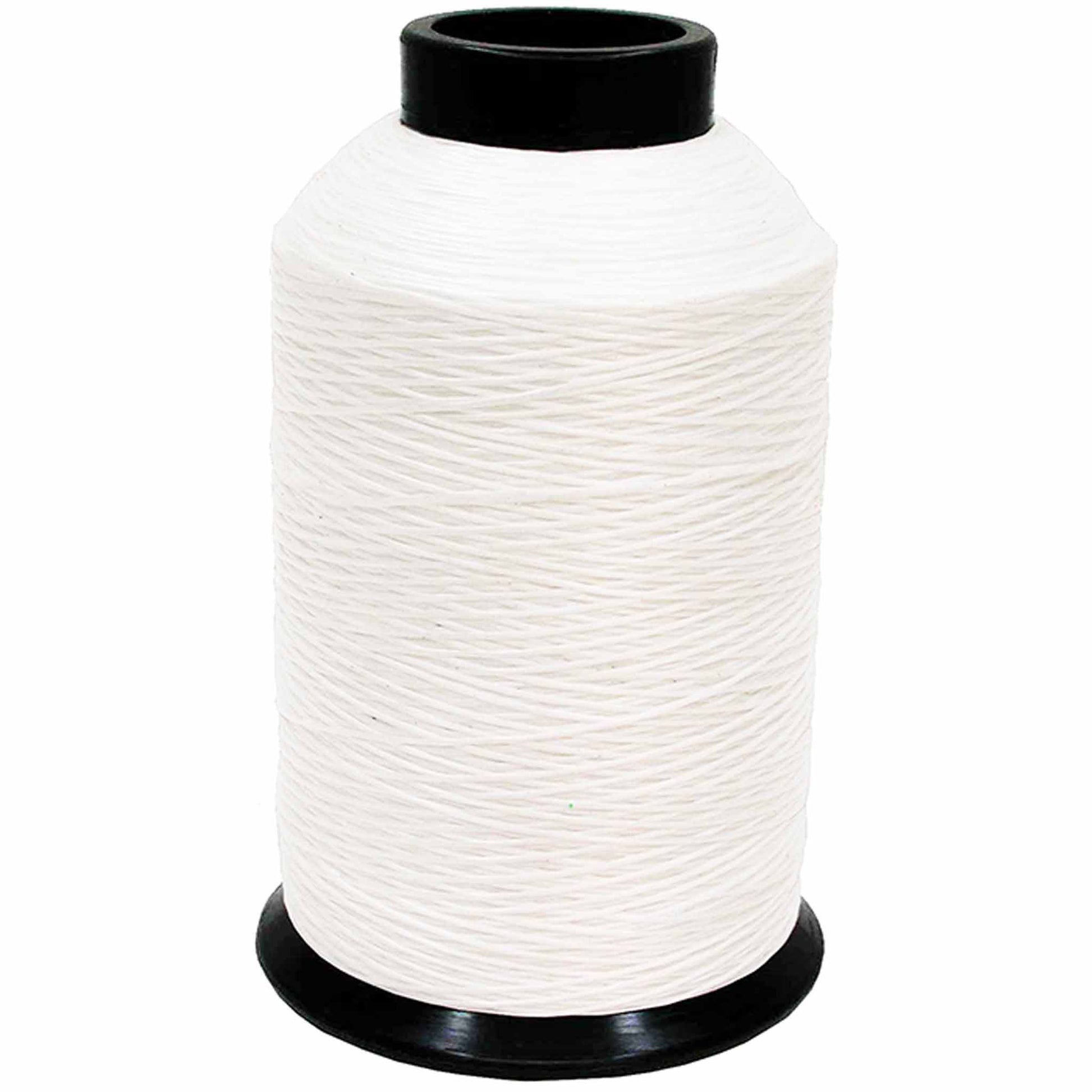 White colour sample for roll of BCY 652 string material.