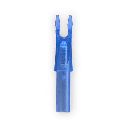 Photo of transparent blue Beiter Insert Nock.
