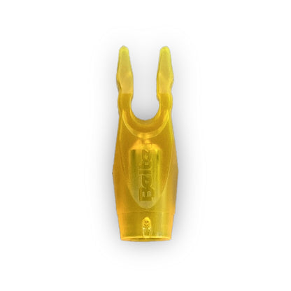 Photo of orange transparent beiter pin nock size 1.