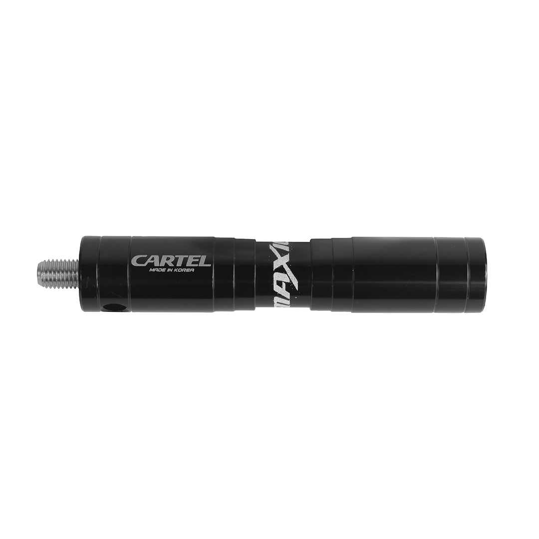 Photo of Cartel Maxion 4" Extender rod on a white background.