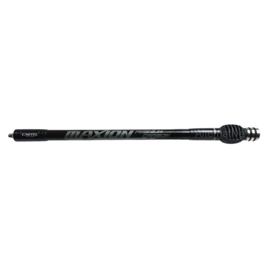 Photo of 10" Cartel Maxion short rod stabiliser on a white background.