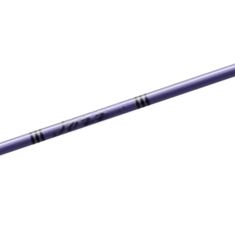 Photo of part of an Easton Jazz arrow shaft.  This one is pale purple.