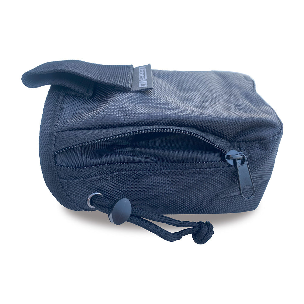 Photo of side of Legend XT Pouch.  The side pocket is open.