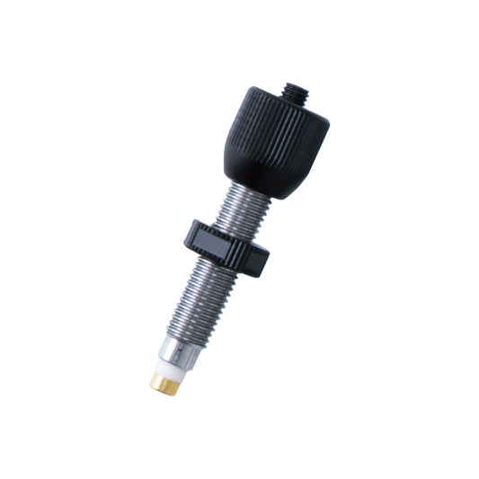 Photo of Shibuya DX gold tip plunger button.