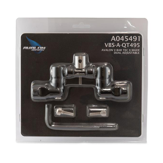 Photo of Tec Maxx Dual Adjustable V-bar in its packet on a white background.