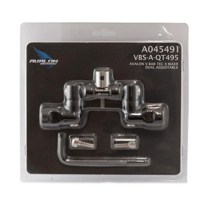 Photo of Tec Maxx Dual Adjustable V-bar in its packet on a white background.