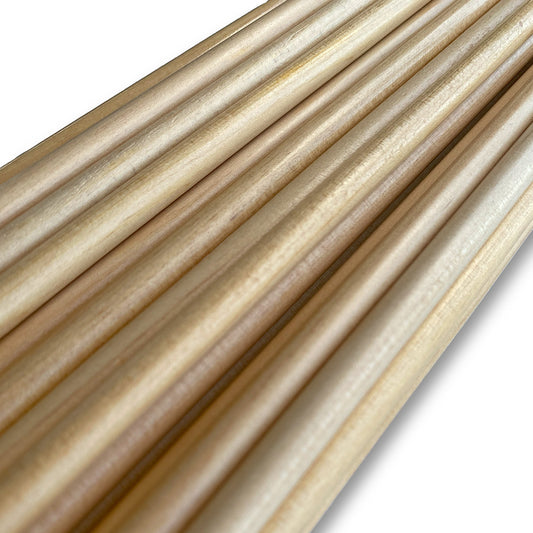 28.5" Wooden arrow shafts (5/16”) | 30-35 pounds